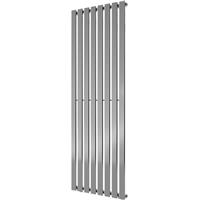 Azur Emilia Designer Radiator 1800 x 600mm in Chrome Aluminium