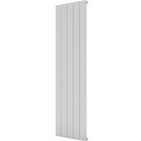Azur Corvus Aluminium Designer Radiator 1800 x 470mm in White