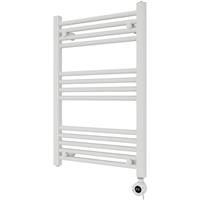 Azur Spirit Electric Towel Radiator 750 x 500mm in White Aluminium