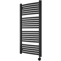 Ximax Windsor Electric Designer Towel Radiator 1215 x 580mm in Black
