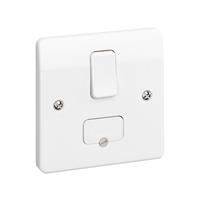 MK Logic Plus DP Switched Fused Spur 13A in White
