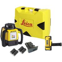 Leica Rugby 620 Rotary Laser Red Alkaline in Yellow