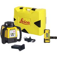 Leica Rugby 640 Rotary Laser Green Li-Ion in Yellow