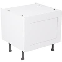 Kitchen Kit Flatpack Shaker Kitchen Cabinet Belfast Sink Base Unit Matt 600mm in White