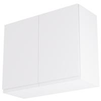 Kitchen Kit Flatpack J-Pull Kitchen Cabinet Wall Unit Gloss 900mm in White