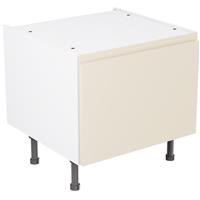 Kitchen Kit Flatpack J-Pull Kitchen Cabinet Belfast Sink Base Unit Matt 600mm in Cashmere