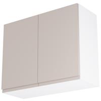 Kitchen Kit Flatpack J-Pull Kitchen Cabinet Wall Unit Matt 900mm in Light Grey