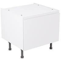 Kitchen Kit Flatpack J-Pull Kitchen Cabinet Belfast Sink Base Unit Matt 600mm in White
