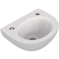 Armitage Shanks Sandringham 21 Handrinse Basin 35cm 2 Tap Hole No OverFlow in White
