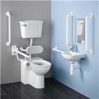 Armitage Shanks Contour 21+ Doc M Pack Right Hand Rails in White