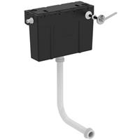 Ideal Standard Armitage Shanks Conceala 3 Syphon Cistern Single Flush Side Inlet including Lever in Black