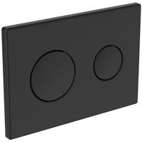 Ideal Standard Conceala 3 Plate Dual Flush Plate Silk in Black Steel