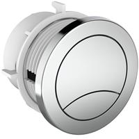 Armitage Shanks Push Button Pneumatic Dual Flush Plate in Chrome
