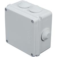 Wessex Electrical Wessex IP65 Moulded Enclosure 100 x 100 x 70 mm 7 Entries in White