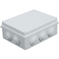 Wessex Electrical Wessex IP65 Moulded Enclosure 200 x 155 x 80mm 10 Entries in White