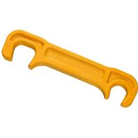 Monument Radiator Valve Lever in Yellow Plastic