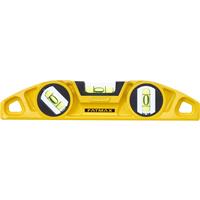Stanley FatMax Magnetic Torpedo Level 230mm in Yellow Aluminium