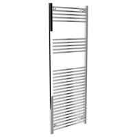 Flume Flat Ladder Towel Radiator 1400mm x 600mm 1667 BTU in Chrome
