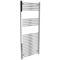 Flume Flat Ladder Towel Radiator 1600mm x 600mm 1831 BTU in Chrome