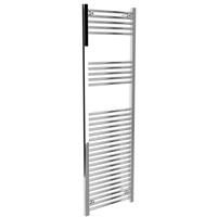 Flume Flat Ladder Towel Radiator 1600mm x 500mm 1565 BTU in Chrome