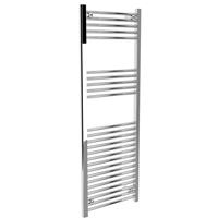 Flume Flat Ladder Towel Radiator 1400mm x 500mm 1371 BTU in Chrome