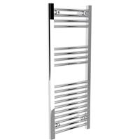 Flume Flat Ladder Towel Radiator 1000mm x 400mm 907 BTU in Chrome