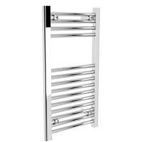 Flume Flat Ladder Towel Radiator 750mm x 400mm 682 BTU in Chrome