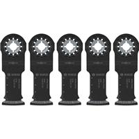 Bosch Starlock Wood Plunge Cut Multi-Tool Blade 32mm (5 Pack) in Black