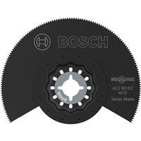 Bosch Starlock Wood Segment Multi-Tool Blade 85mm in Black Plastic