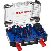 Bosch EXPERT Construction Material Holesaw Set (10 Piece) in Blue Steel