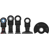 Bosch Starlock Best for Cutting Multi-Tool Blade Set (5 Piece) in Black Plastic