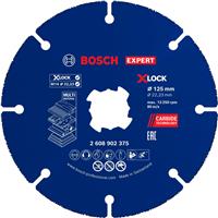 Bosch EXPERT Carbide Multi-Material Cutting Disc 125mm in Blue Plastic
