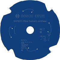 Bosch EXPERT Cordless Fibre Cement Circular Saw Blade 160 x 20 x 4T in Blue