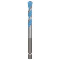 Bosch EXPERT HEX-9 Multi Construction TCT Drill Bit 8 x 100mm in Silver/Blue