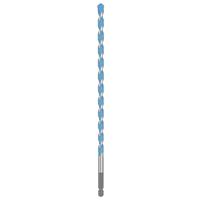 Bosch EXPERT HEX-9 TCT Drill Bit 8 x 250mm in Silver/Blue