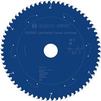 Bosch EXPERT Cordless Laminated Panel Circular Saw Blade 216 x 30 x 66T in Blue