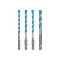 Bosch EXPERT HEX-9 Multi-Construction TCT Drill Bit Set (4 Piece) in Silver