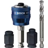 Bosch EXPERT Powerchange Plus Arbor with Adapter Nuts in Blue