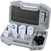 Bosch Plumbers HSS Bi-Metal Holesaw Set (11 Piece) in White Plastic
