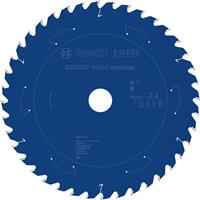 Bosch EXPERT Cordless Wood Circular Saw Blade 254 x 30 x 40T in Blue