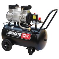 SIP DD Low Noise Oil-Free Direct Drive Compressor 50L 3hp in Black