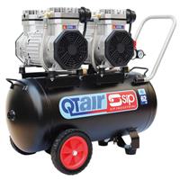 SIP QT Air DD Ultra Low Noise Oil-Free Direct Drive Compressor 3hp 50L in Black