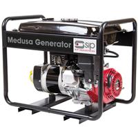 SIP Medusa MGHP3.5FLR Honda Long Range Generator in Black Iron