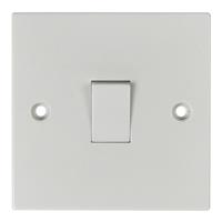 Made4Trade Light Switch 1-Gang 1-Way in White