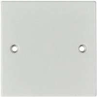 Made4Trade Blank Plate 1 Gang in White