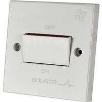 Made4Trade Fan Isolator 10A 3 Pole in White