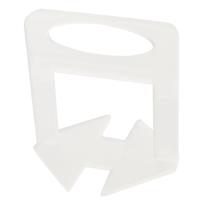 Pinnacle Tile Levelling Clips 2mm (100 Pack) in White