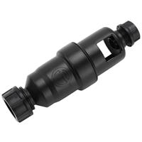 Tesla Tundish Dry Trap 15mm x 22mm in Black