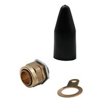 Tower BW Cable Gland 20mm PVC in Brass