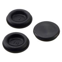 Tower Closed Grommet 20mm (100 Pack) in Black